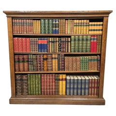 Victorian Open Adjutable Library Bookcase