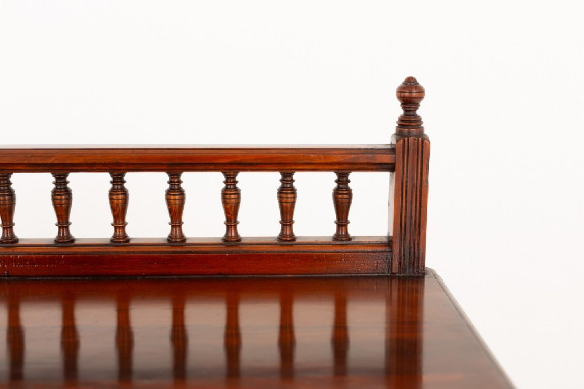 Victorian Open Bookcase Pine 1880 1