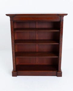 Viktorianisches Bücherregal mit offener Front Inverted Period Antique