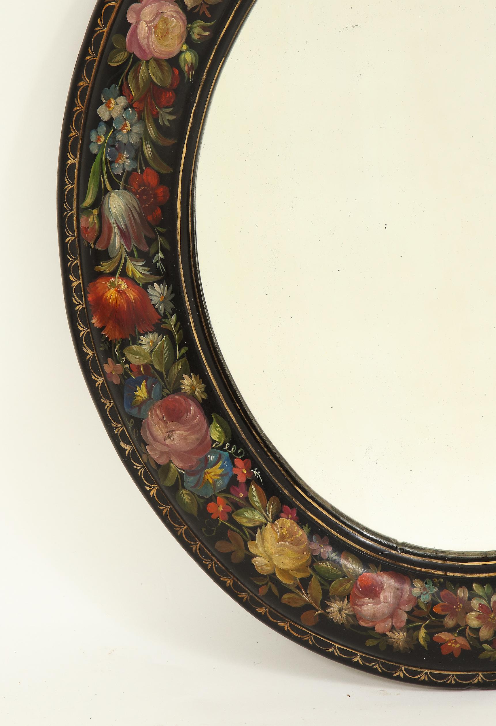 victorian oval mirror