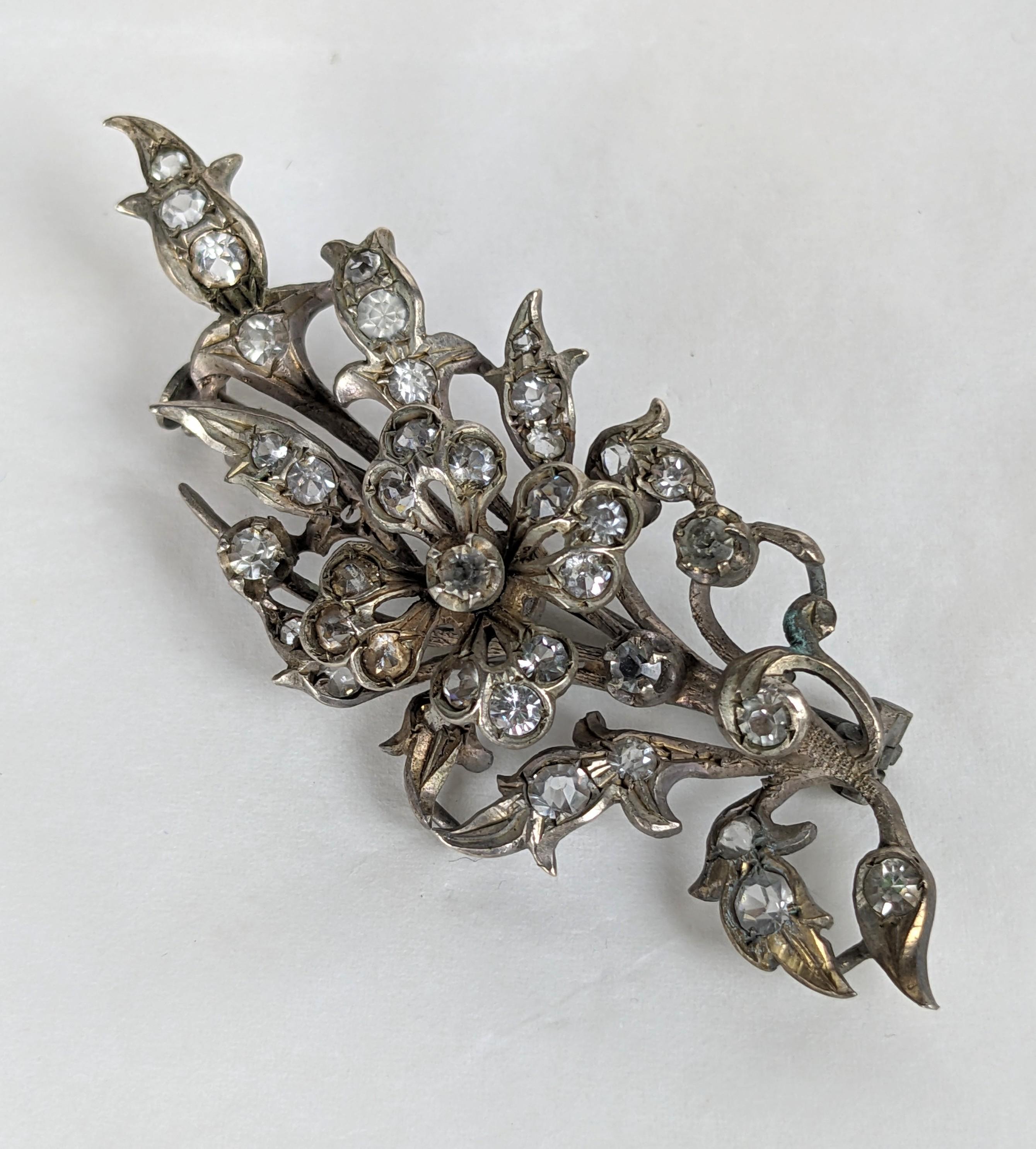 Femenino o masculino Broche Floral Victoriano de Pasta en venta