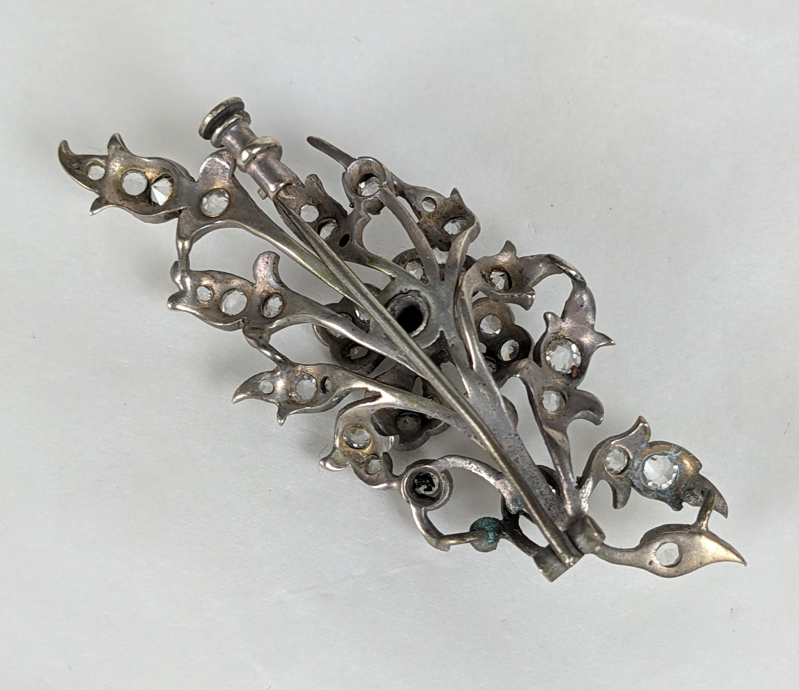 Broche Floral Victoriano de Pasta en venta 3