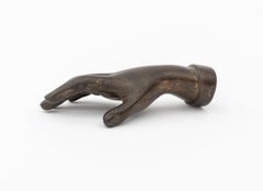 Victorian Patinated Bronze Hand Model