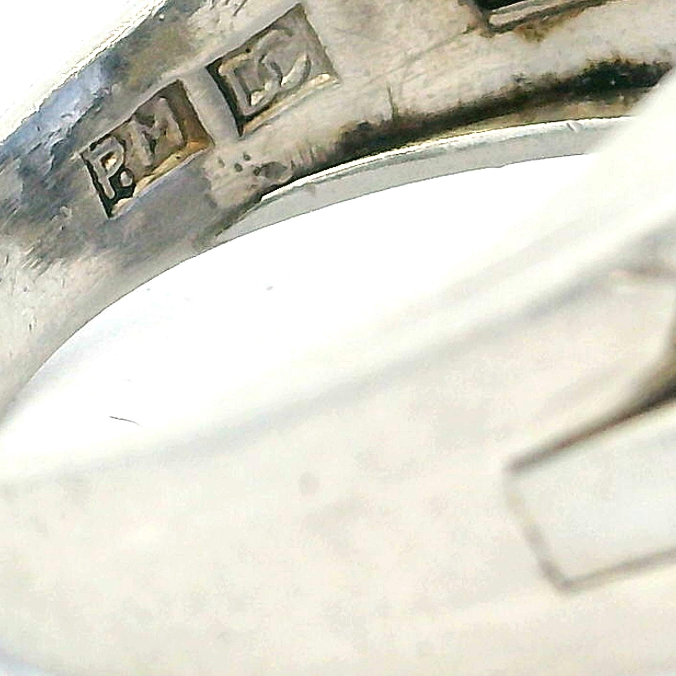 Victorian Paul Matthews Natürlicher Ceylon Saphir & Diamant Ring, GIA zertifiziert im Angebot 6