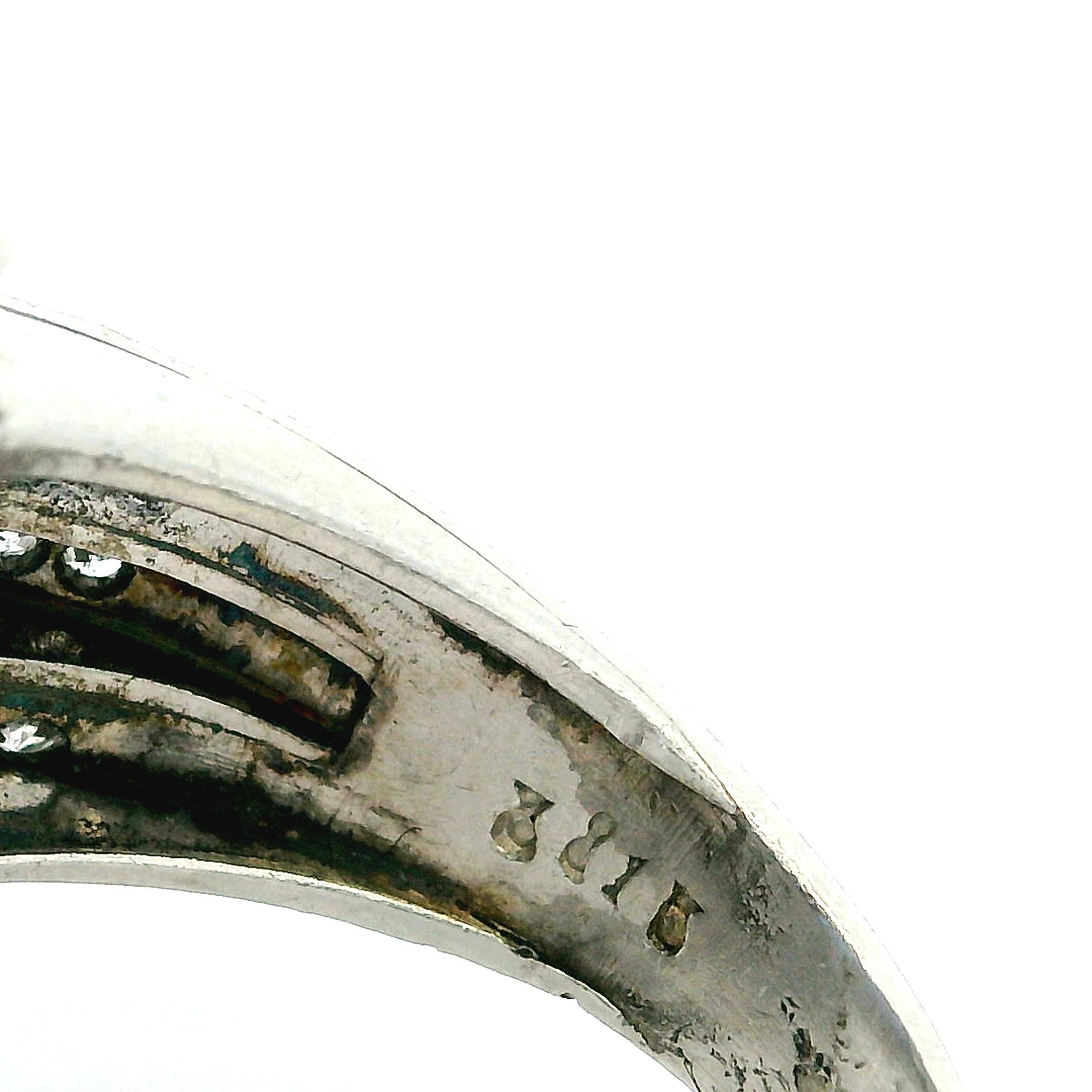 Victorian Paul Matthews Natürlicher Ceylon Saphir & Diamant Ring, GIA zertifiziert im Angebot 7