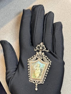 Victorian Pearl Locket Pendant