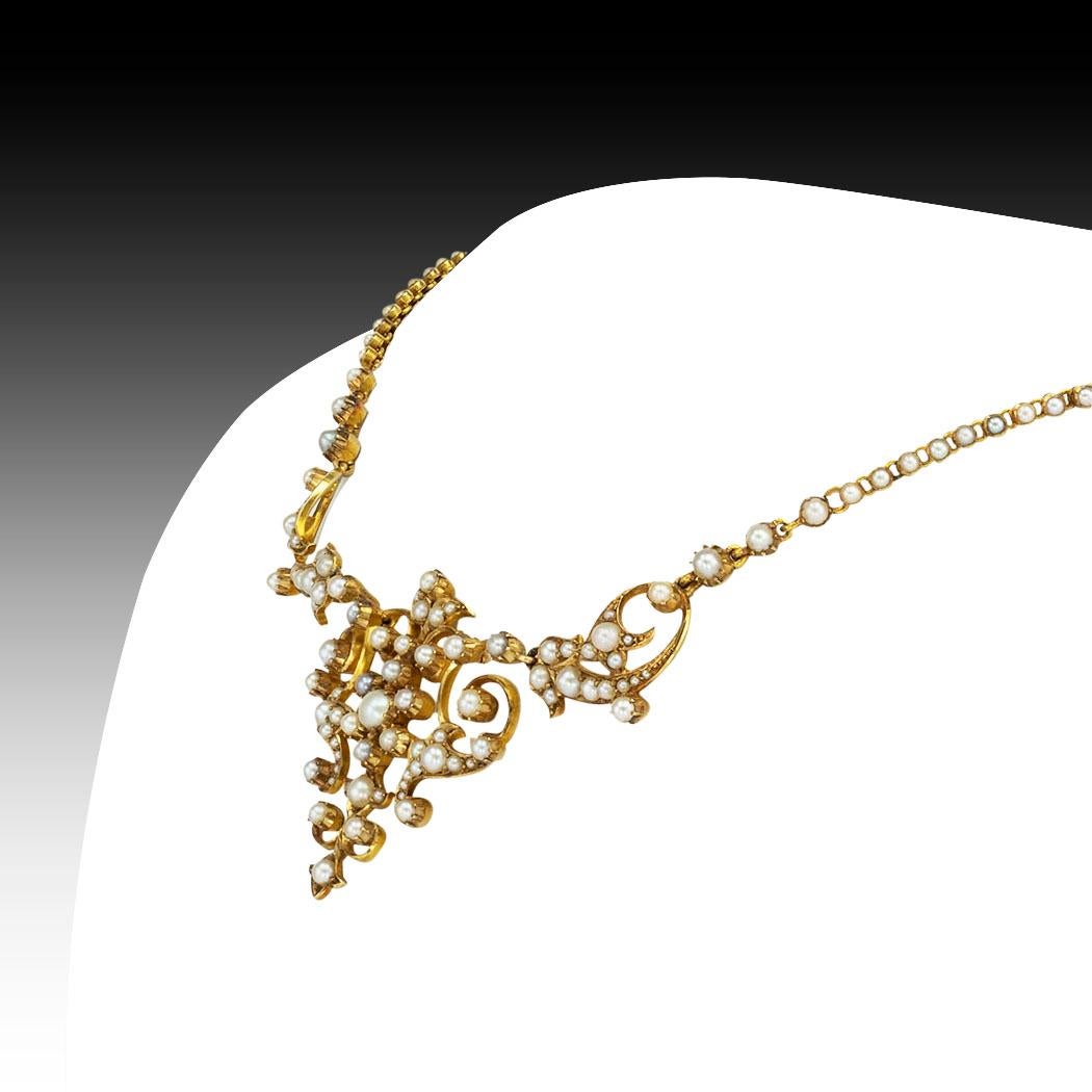 victorian necklace design