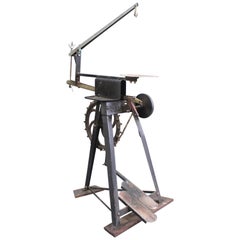 Antique Victorian Pedal Powered Hobbies Jigsaw