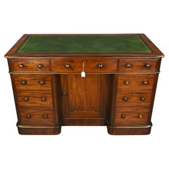 Victorian Pedestal Desk