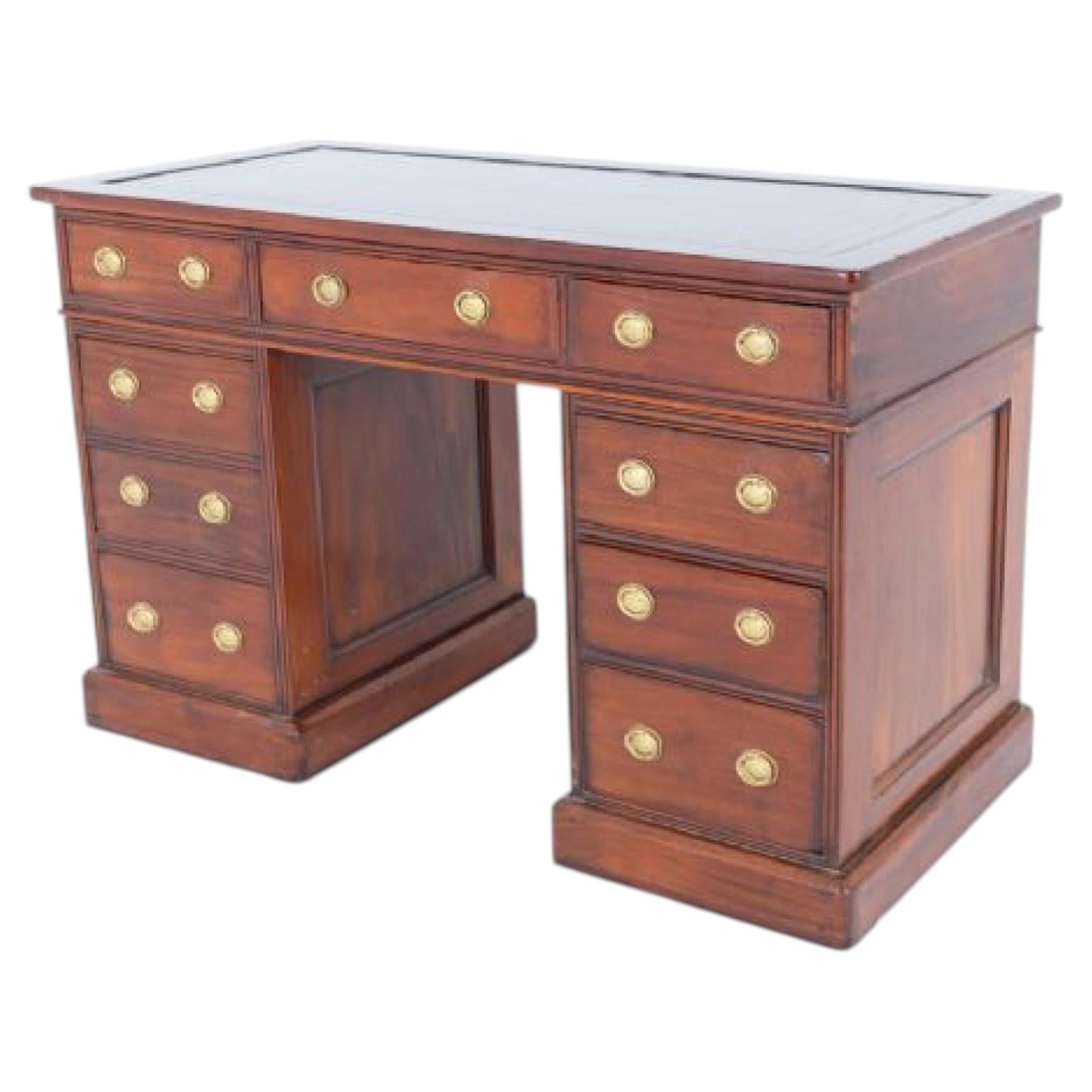 Bureau victorien en acajou 1860 en vente