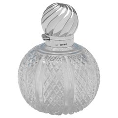 Victorian perfume bottle made by John Newton Mappin in London in 1887