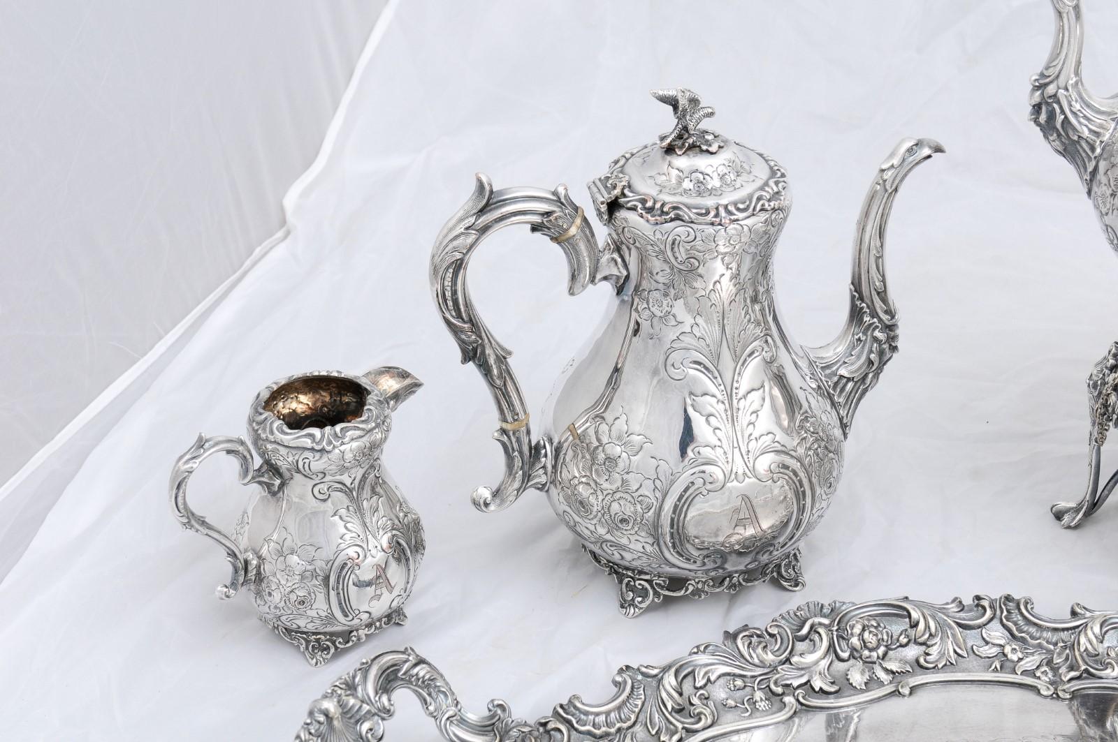 silver tea coffee set