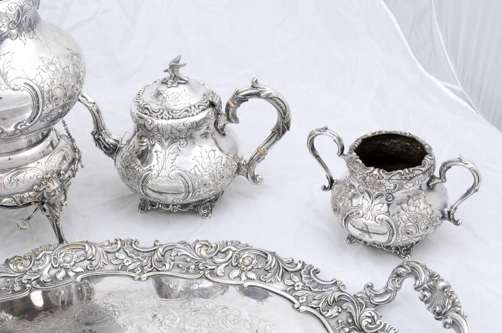 silver tea coffee set