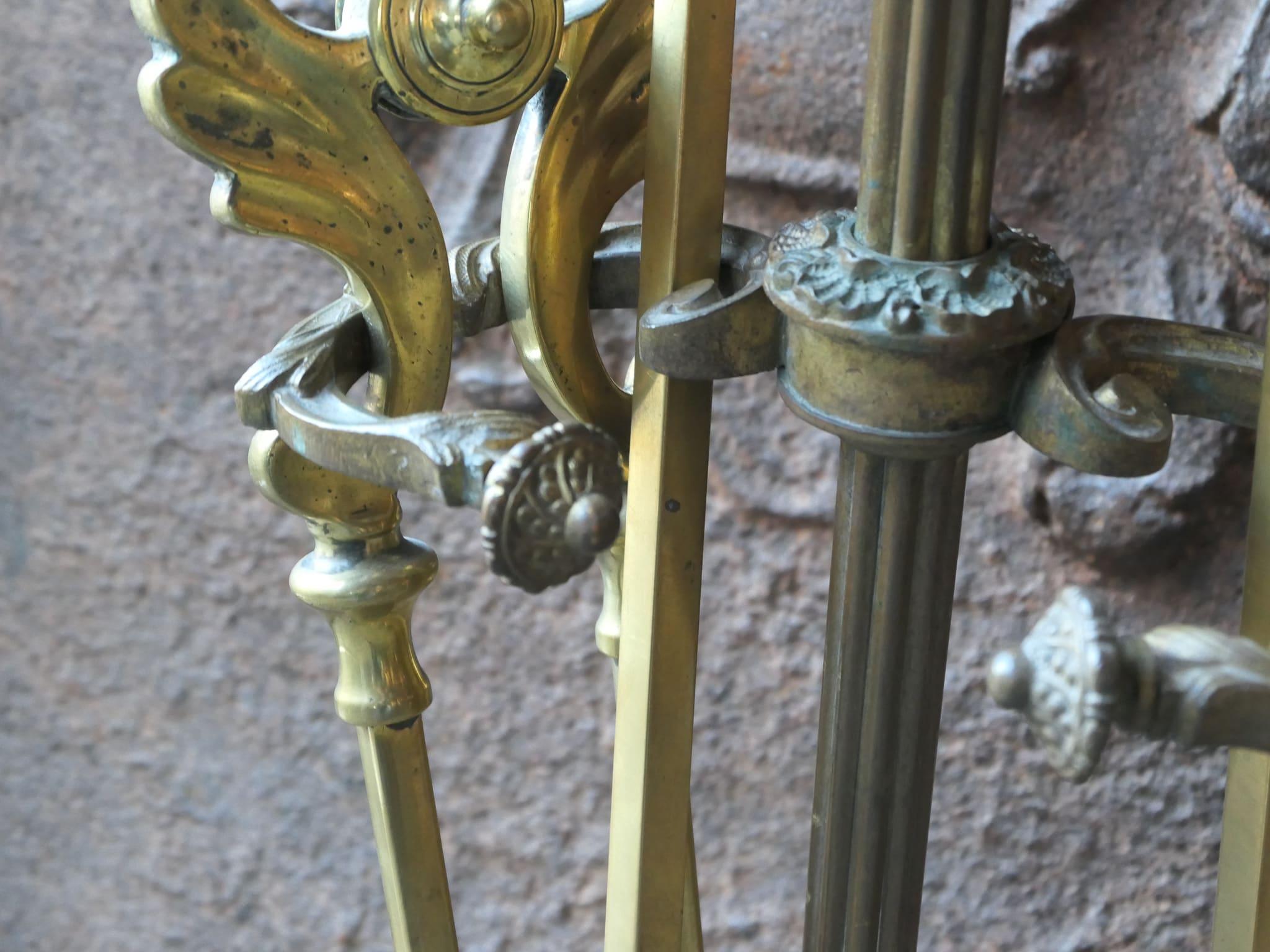 Tisonnier anglais d'époque victorienne ou tisonnier de cheminée en vente 3