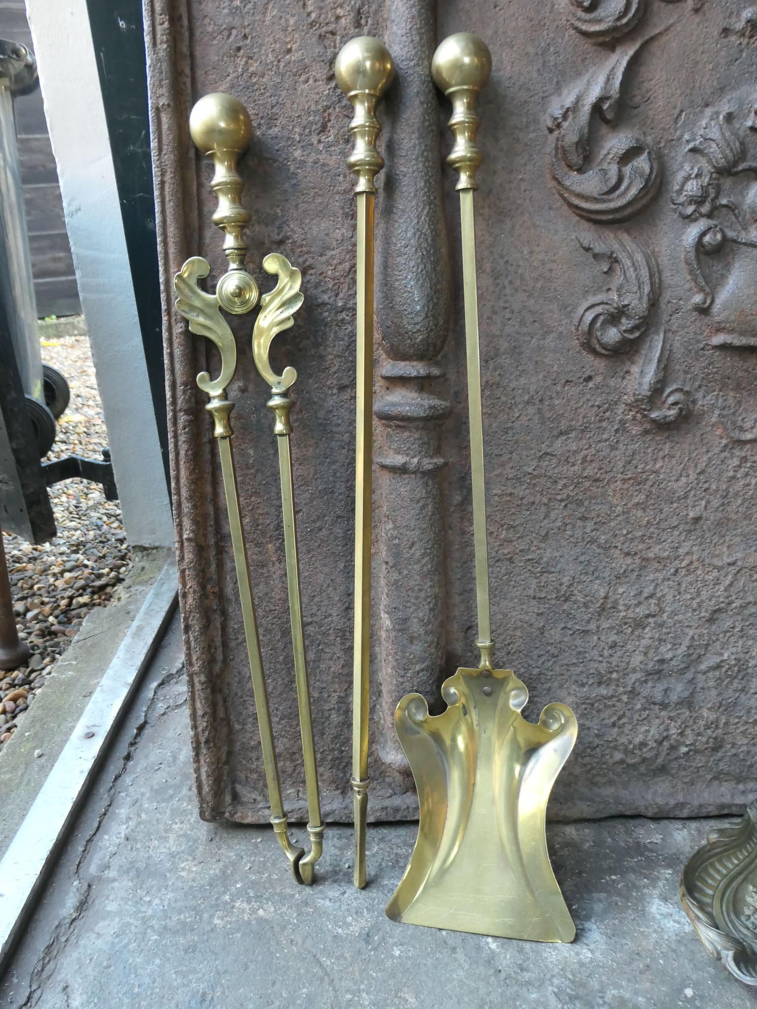 Tisonnier anglais d'époque victorienne ou tisonnier de cheminée en vente 8