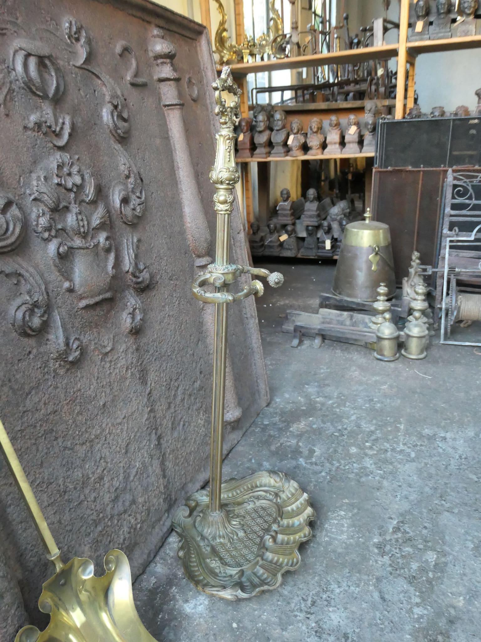 Tisonnier anglais d'époque victorienne ou tisonnier de cheminée en vente 10