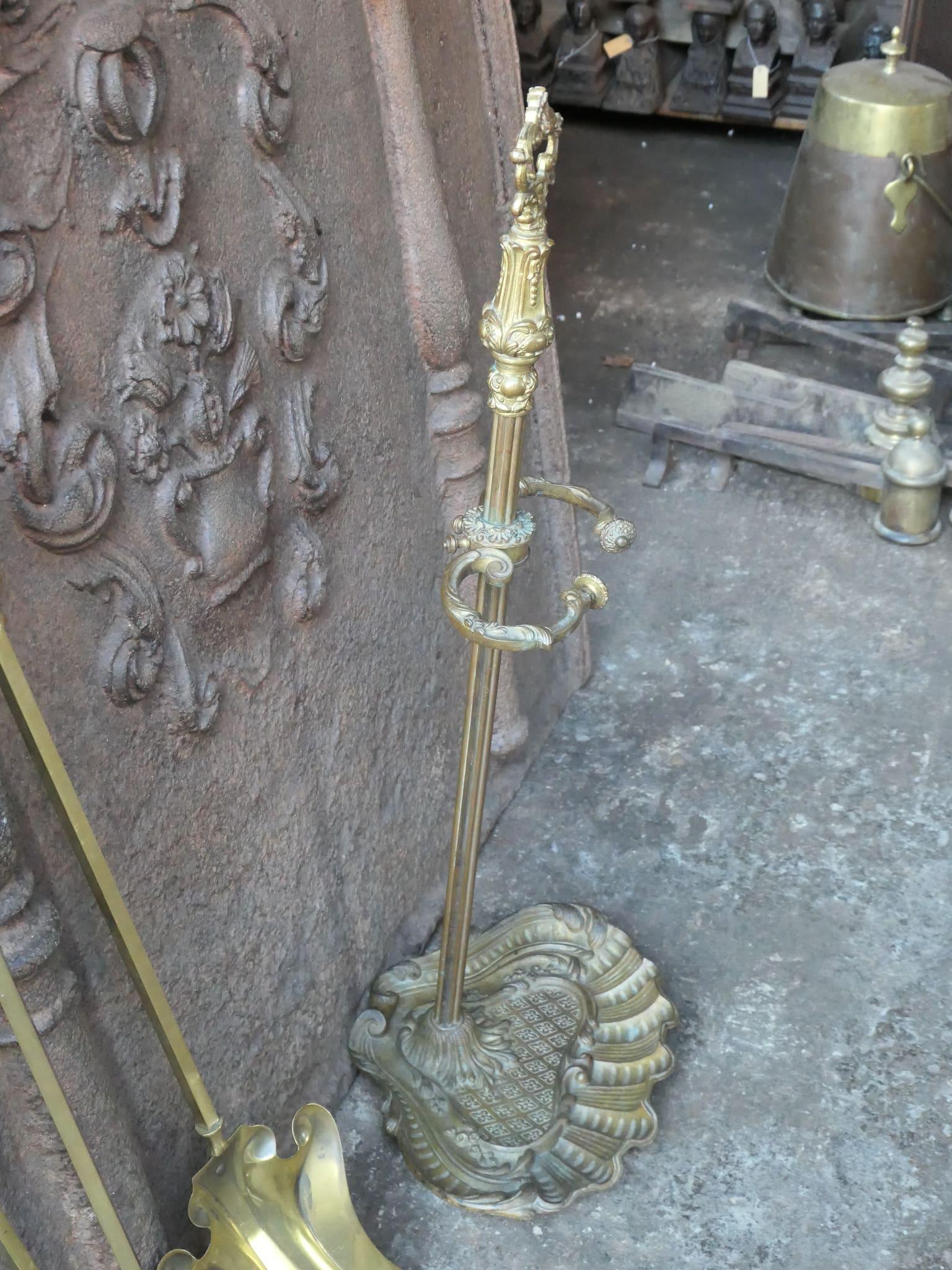Tisonnier anglais d'époque victorienne ou tisonnier de cheminée en vente 11