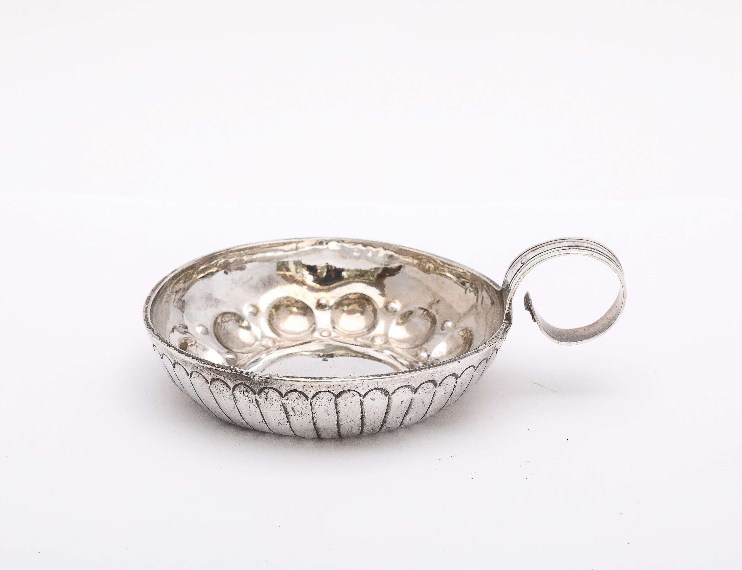 European Victorian Period Sterling Silver French Wine Taster