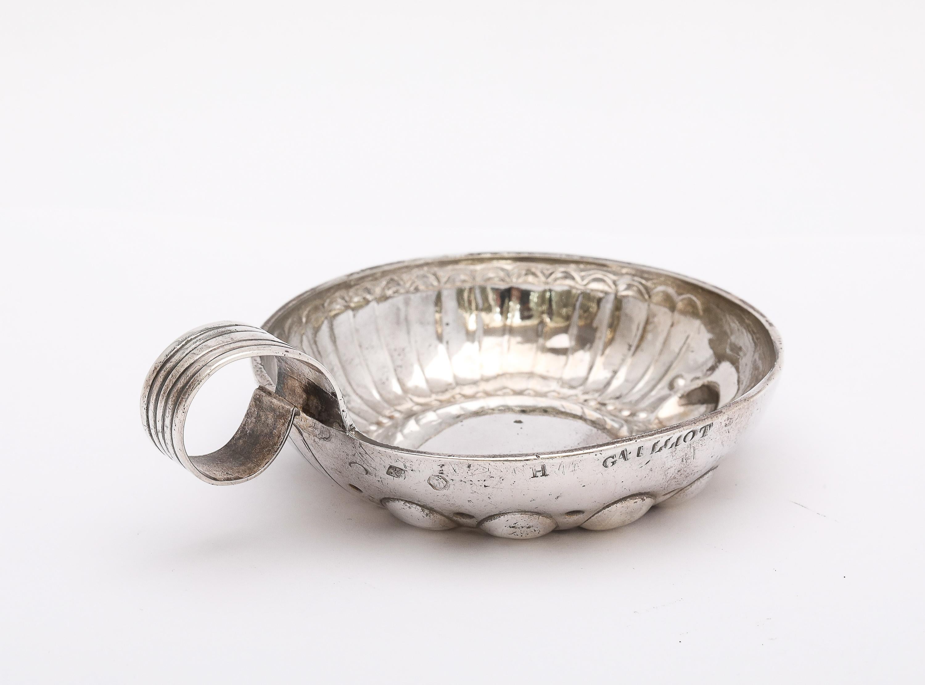 Victorian Period Sterling Silver French Wine Taster 1