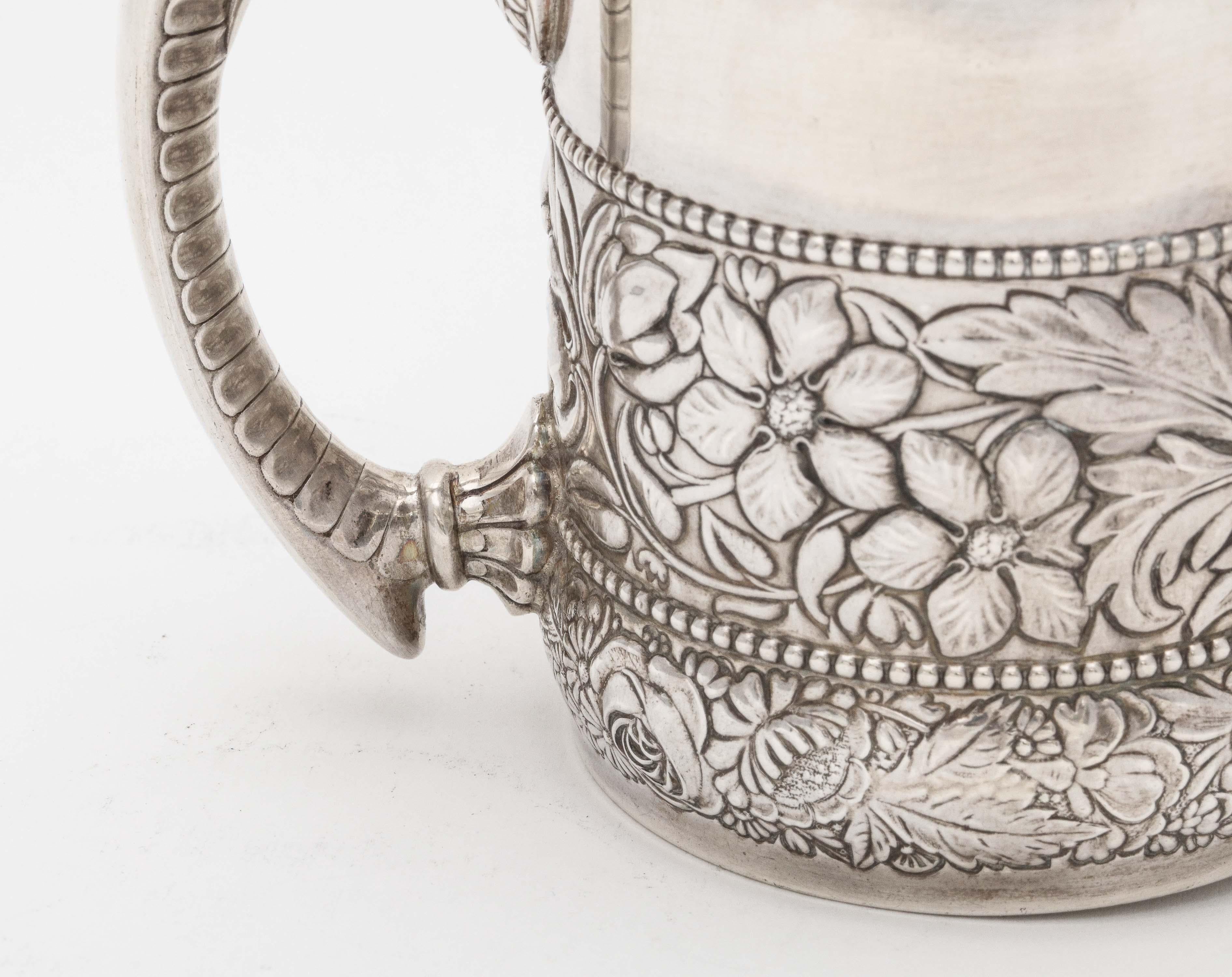 Victorian Period Sterling Silver Mug/Cup by Gorham 5