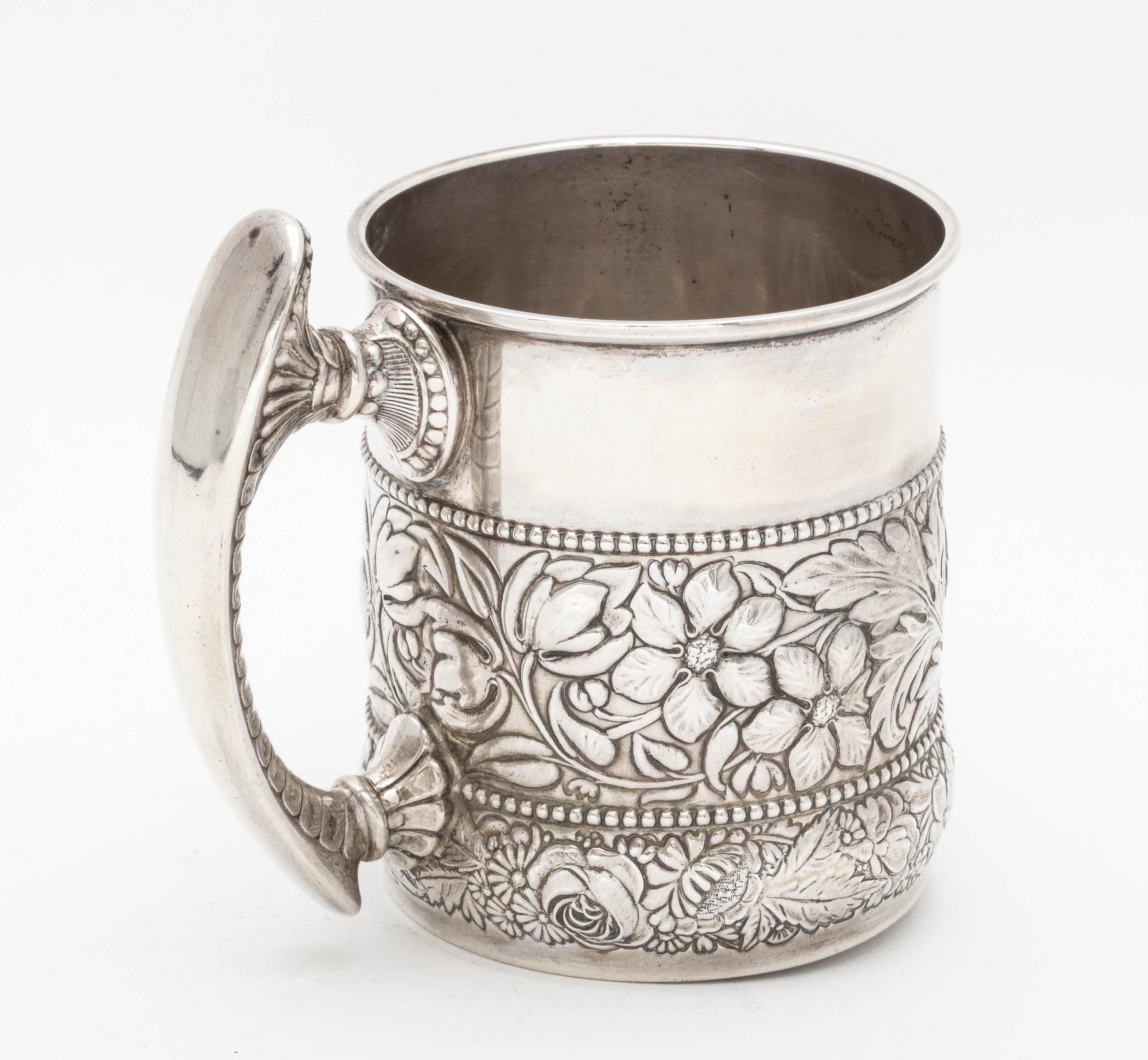Victorian Period Sterling Silver Mug/Cup by Gorham 2