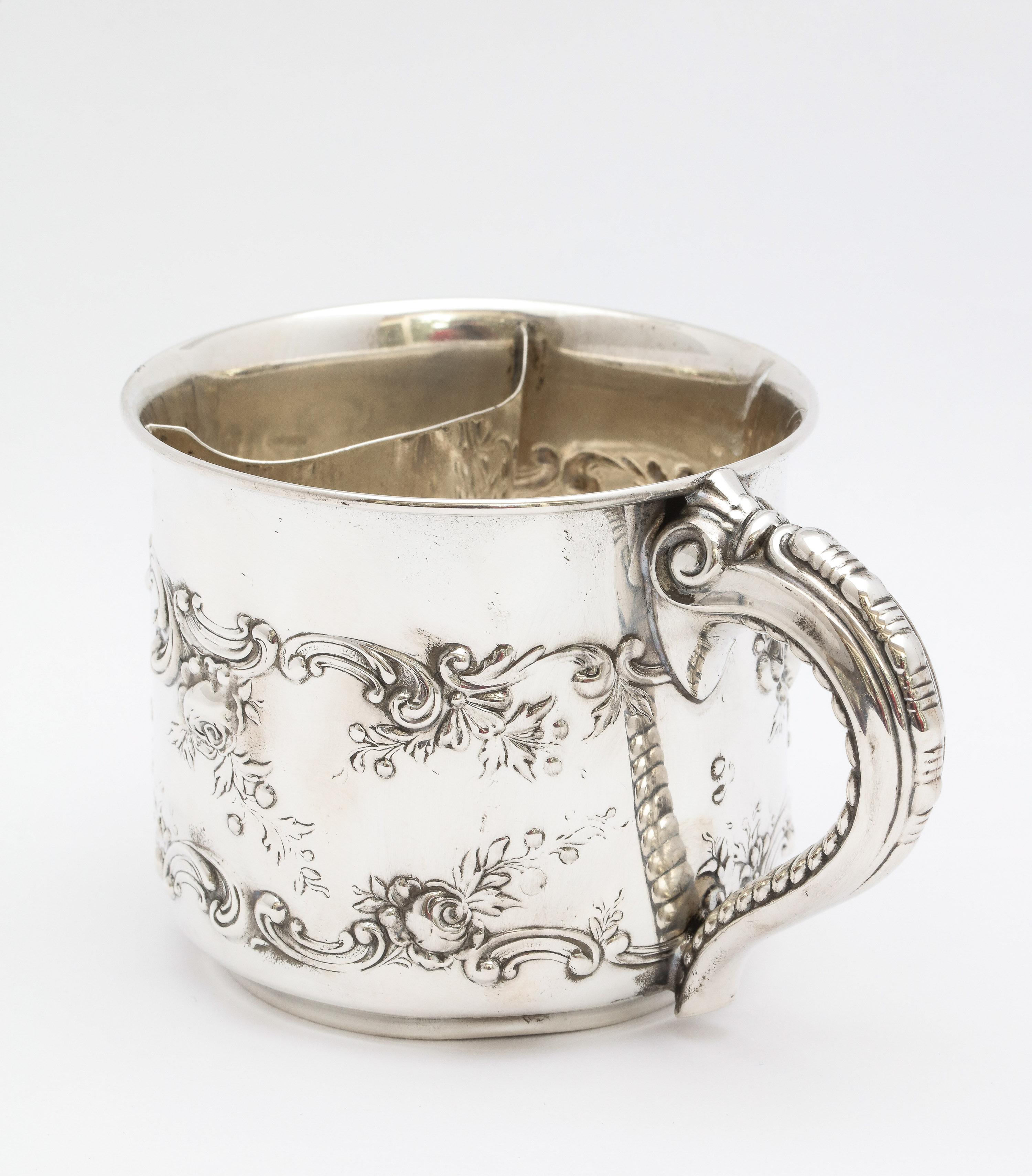 Victorien Période victorienne, tasse à moutarde en argent sterling par Gorham en vente