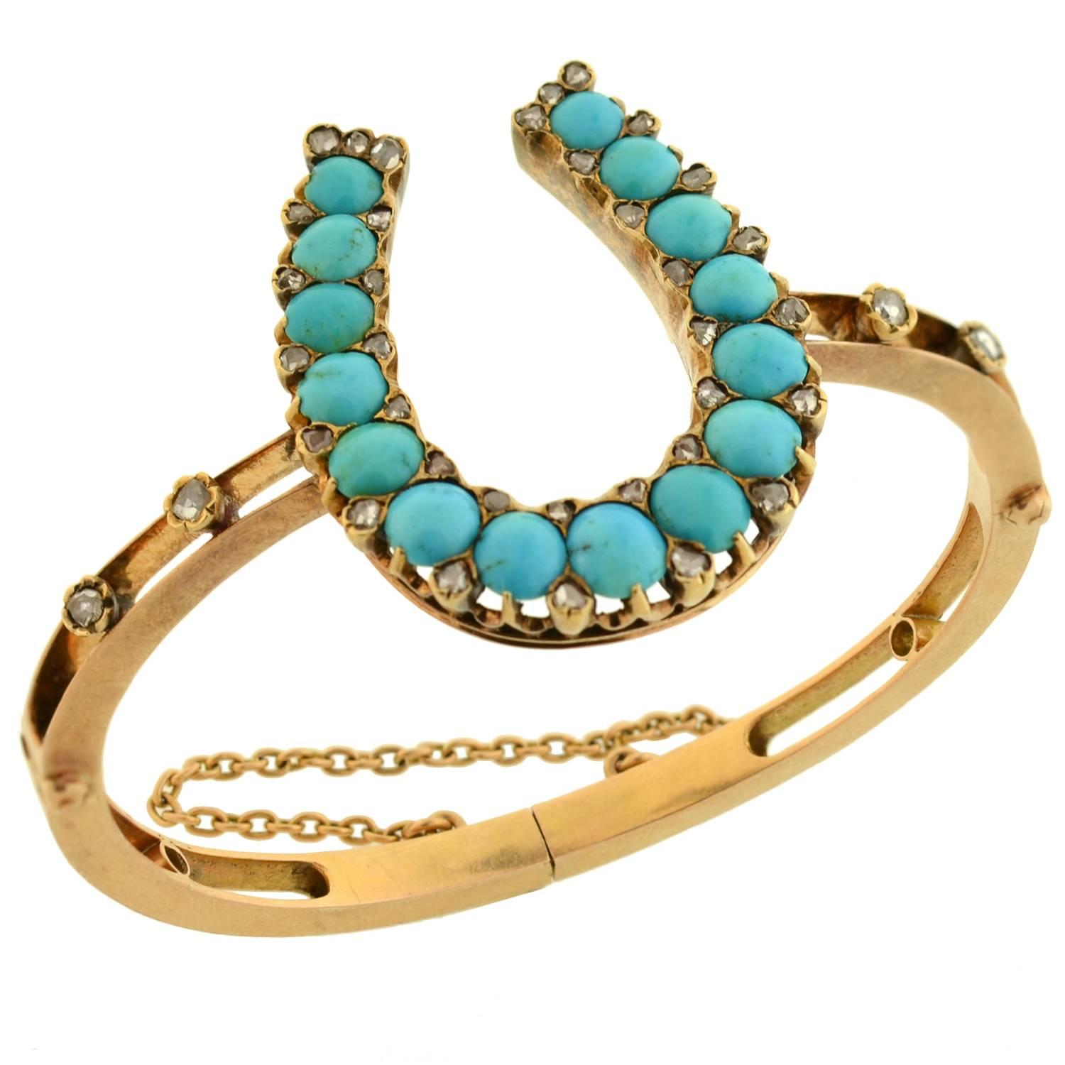 turquoise horseshoe ring