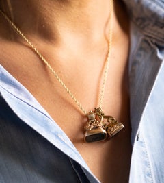 Victorian Phoenix Fob