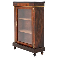 Victorian Pier Cabinet Antique Display Case 1860