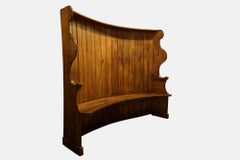 Victorian Pine and Oak Settle