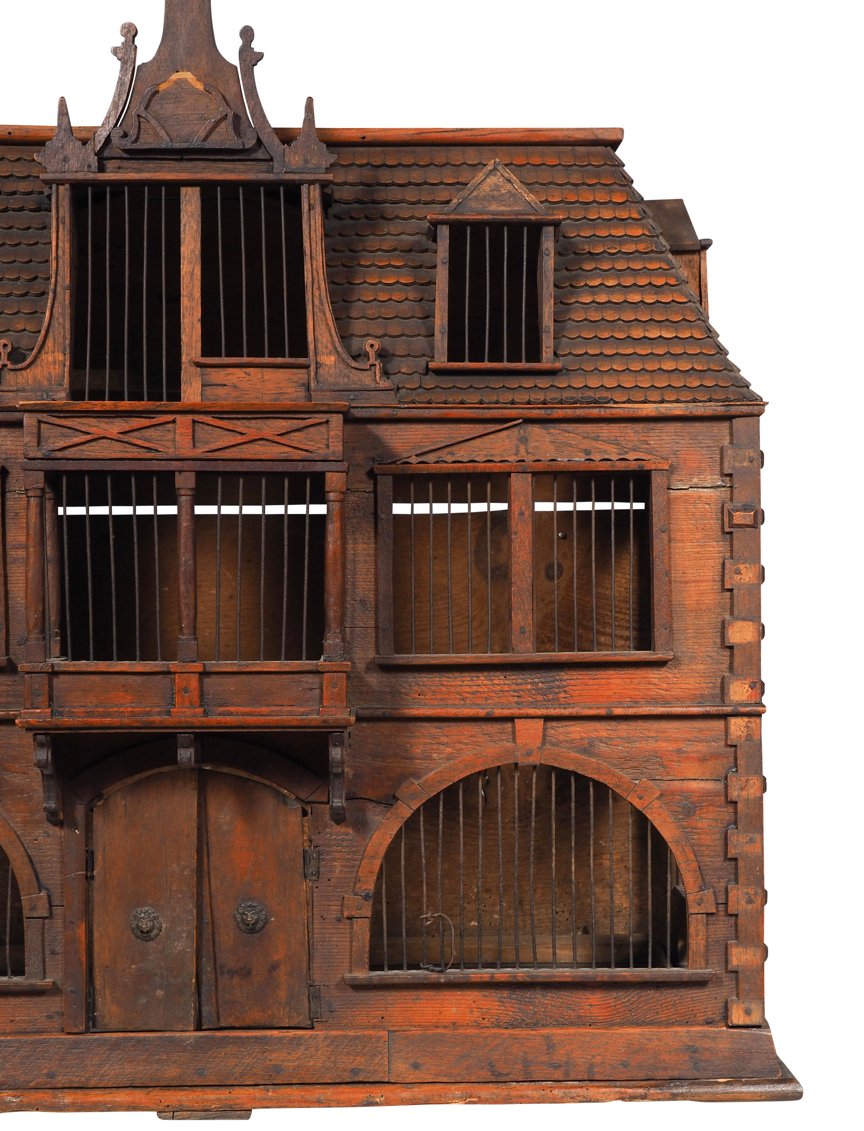 Victorian Pine Birdcage For Sale 5
