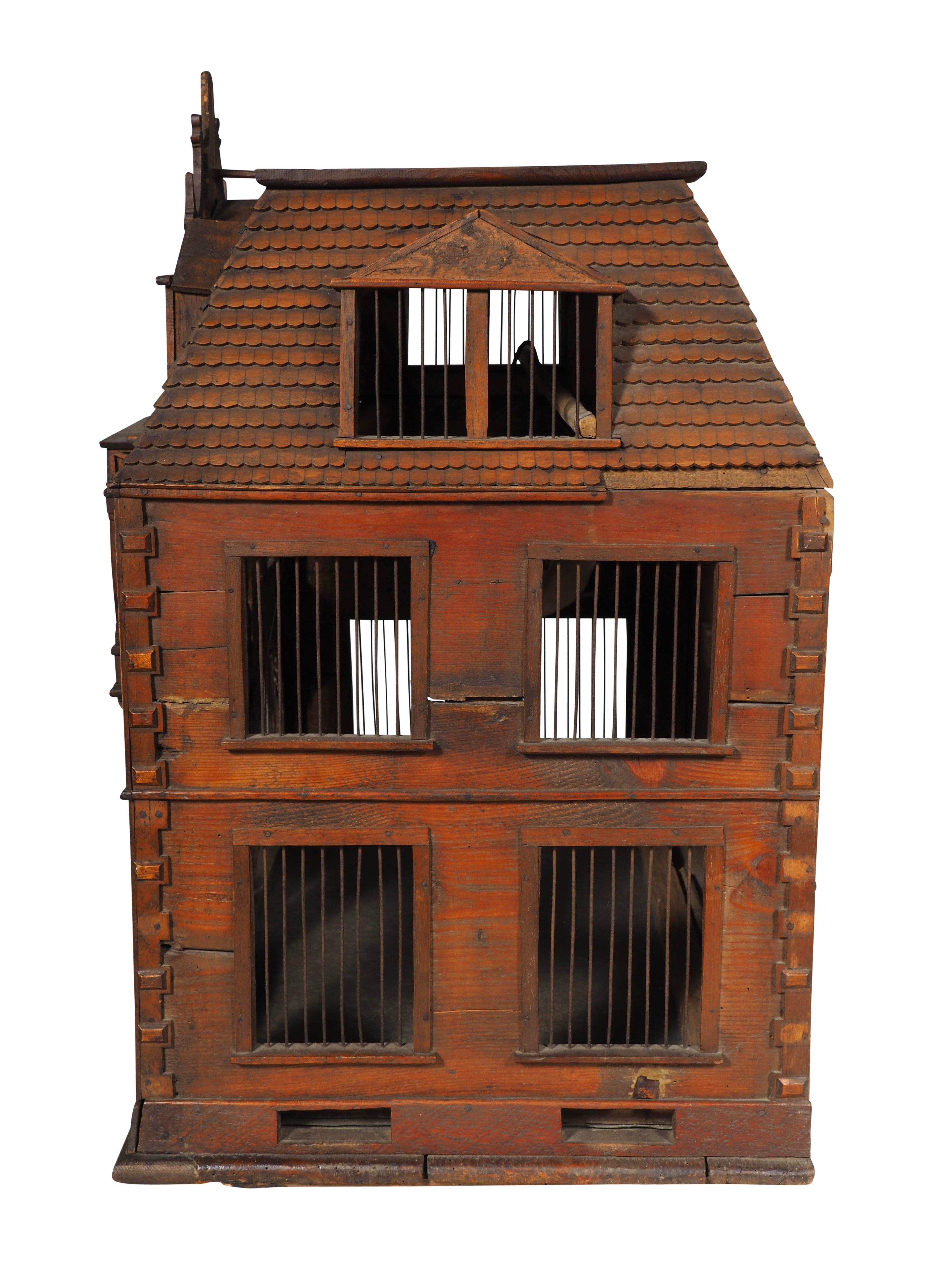 Victorian Pine Birdcage For Sale 7