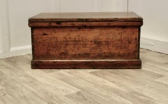 Victorian Pine Blanket Box, Coffee Table or Shoe Tidy   This is an original 19th