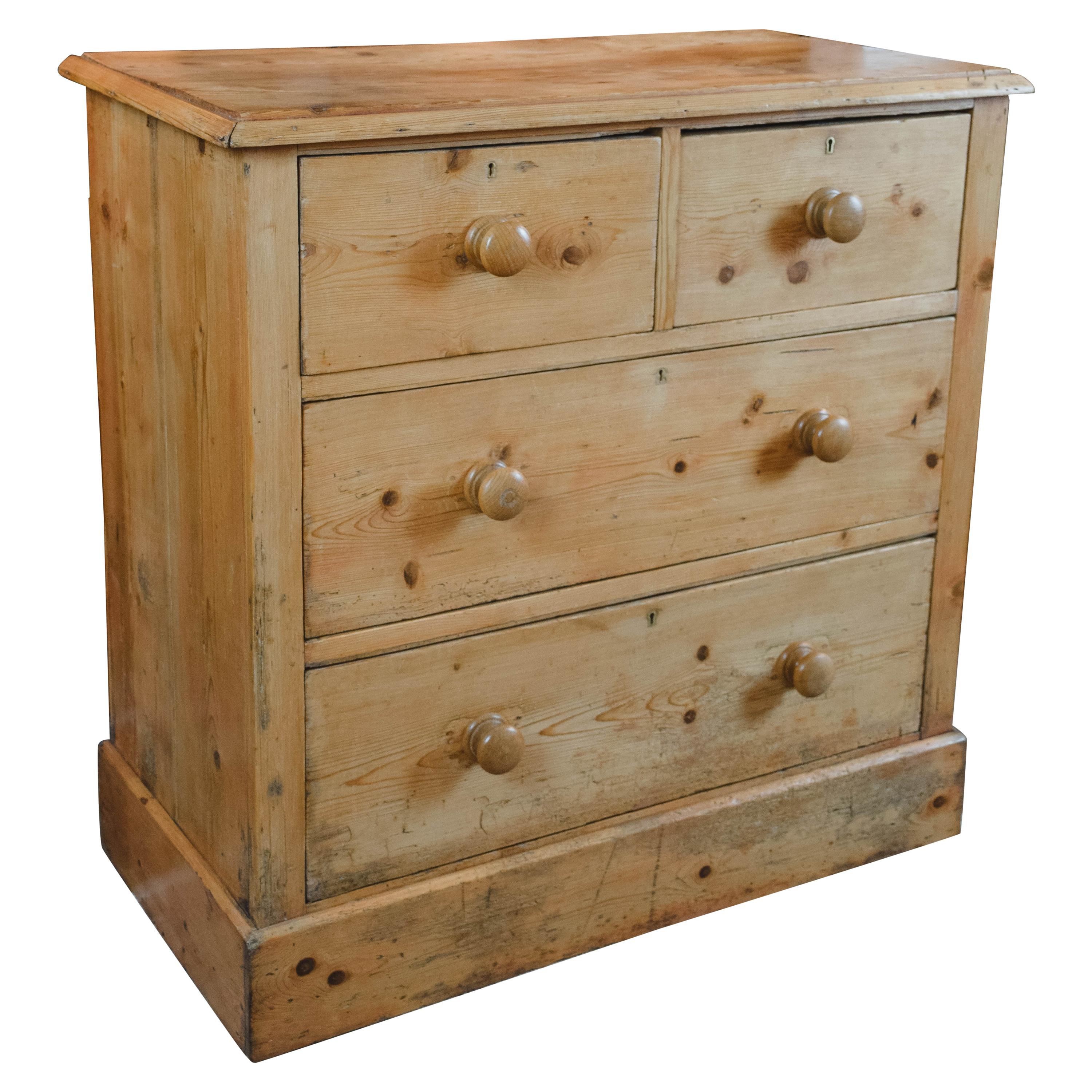 Victorian Pine Chest