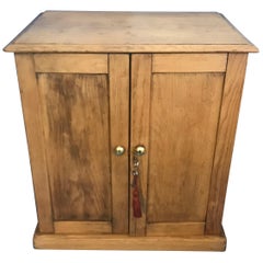 Victorian Pine Collectors Cabinet Dating Back to circa 1880