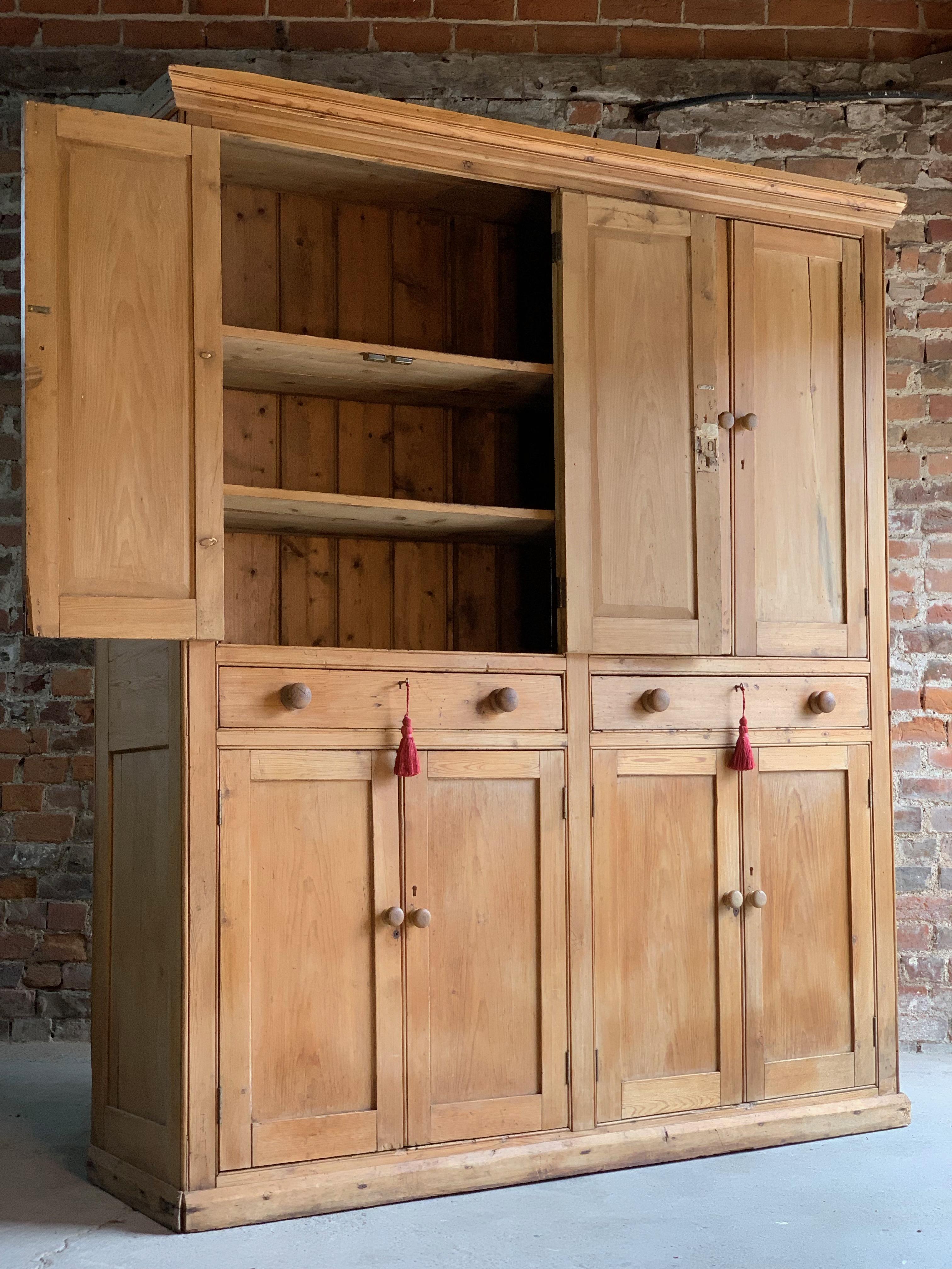 antique housekeepers cupboard