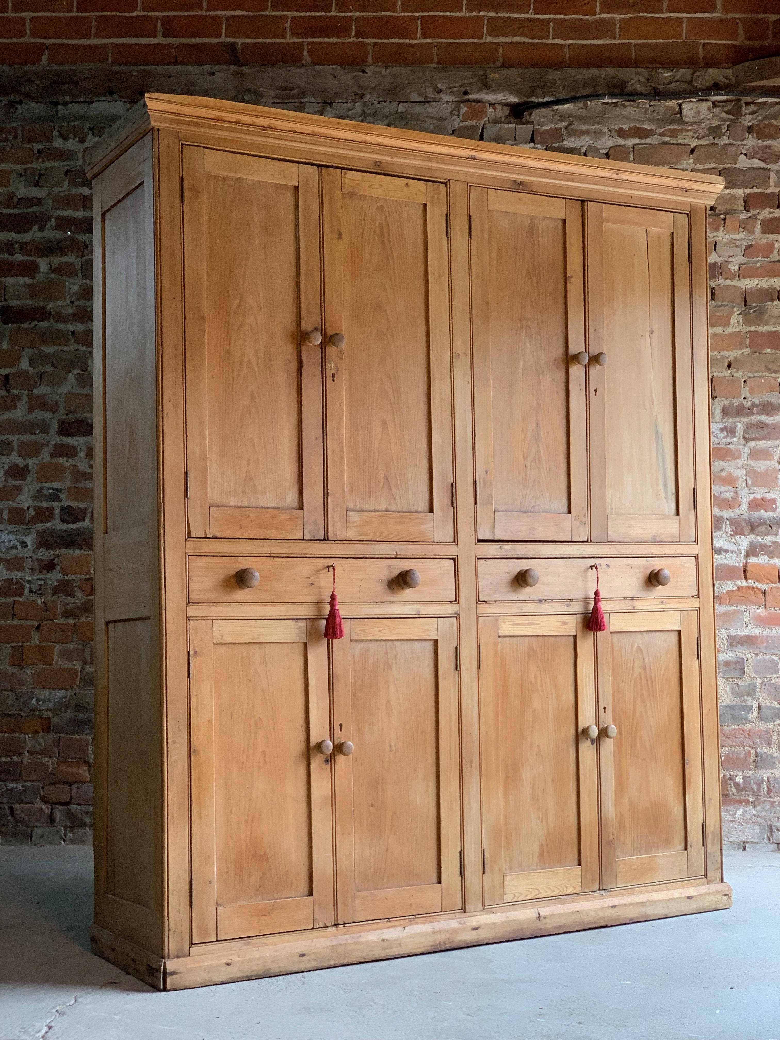 antique housekeepers cupboard