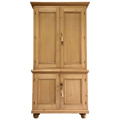 Victorian Pine Housekeepers Cupboard Pantry Antique, 19th Century, circa 1890 