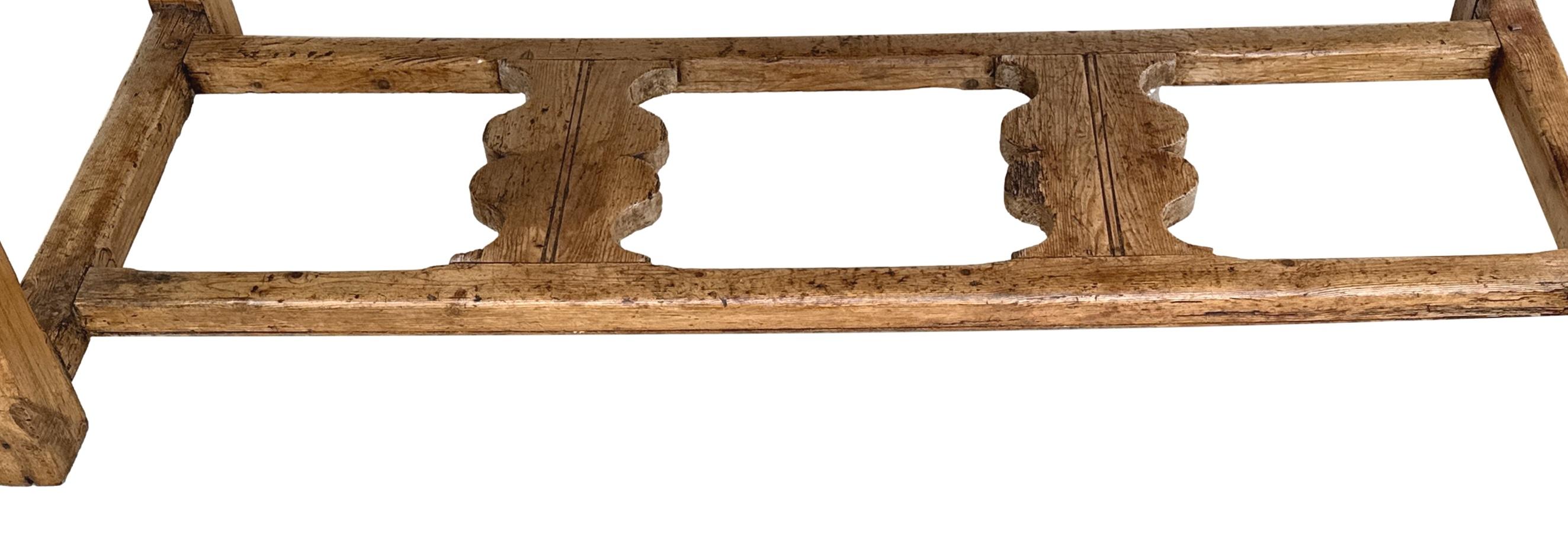 Pin Table à manger de ferme ou de cuisine victorienne en pin en vente