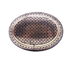 Antique Victorian Pique Oval Ring