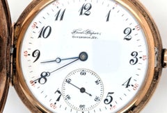 Victorian Pocket Watch Fred Pieper Covington KY Antique Vintage Chain Engraved