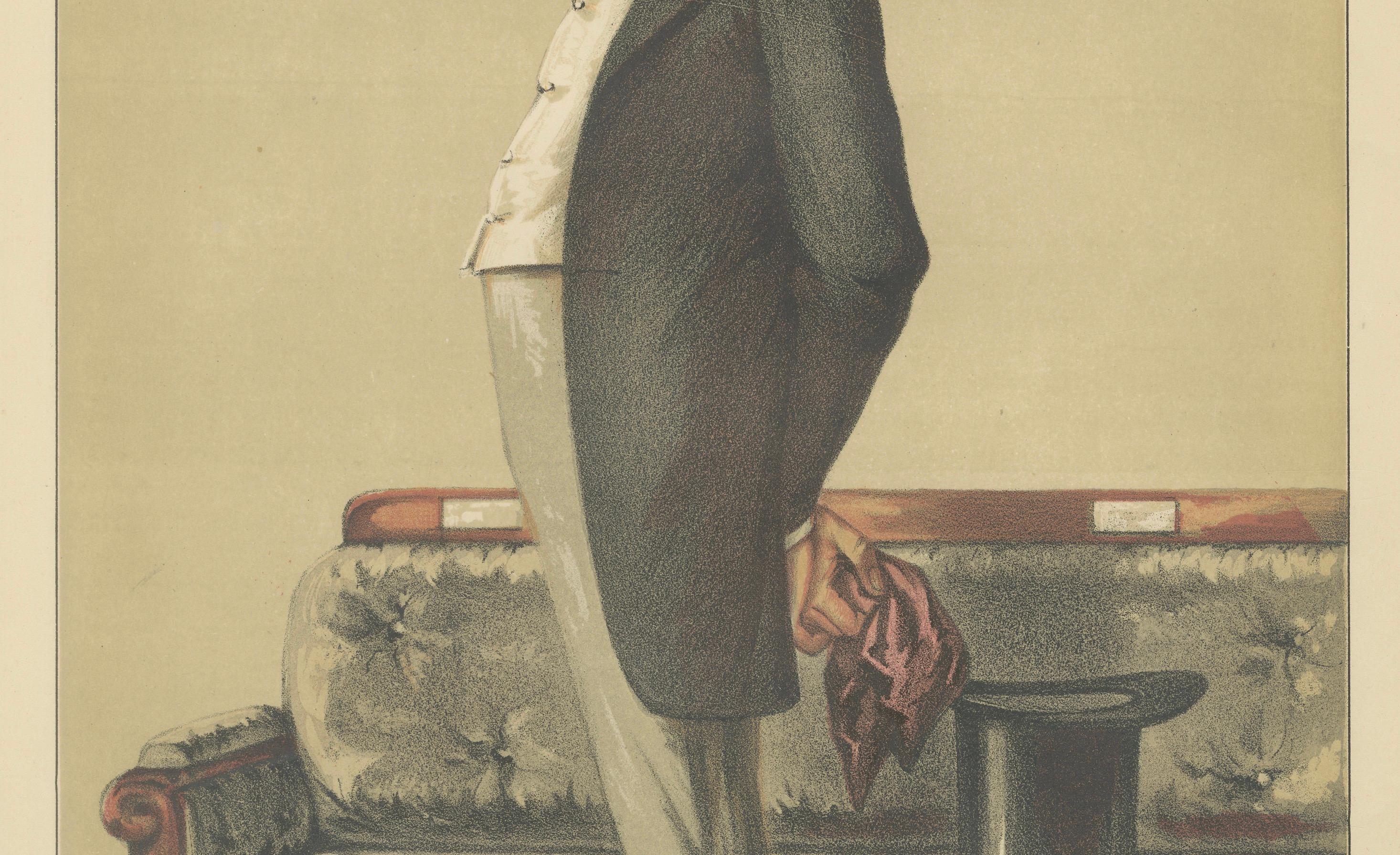 Victorian Political Satire – Vanity Fair Statesmen, Jesuit Theme, 1870