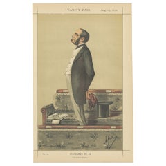 Victorian Political Satire – Vanity Fair Statesmen, Jesuit Theme, 1870