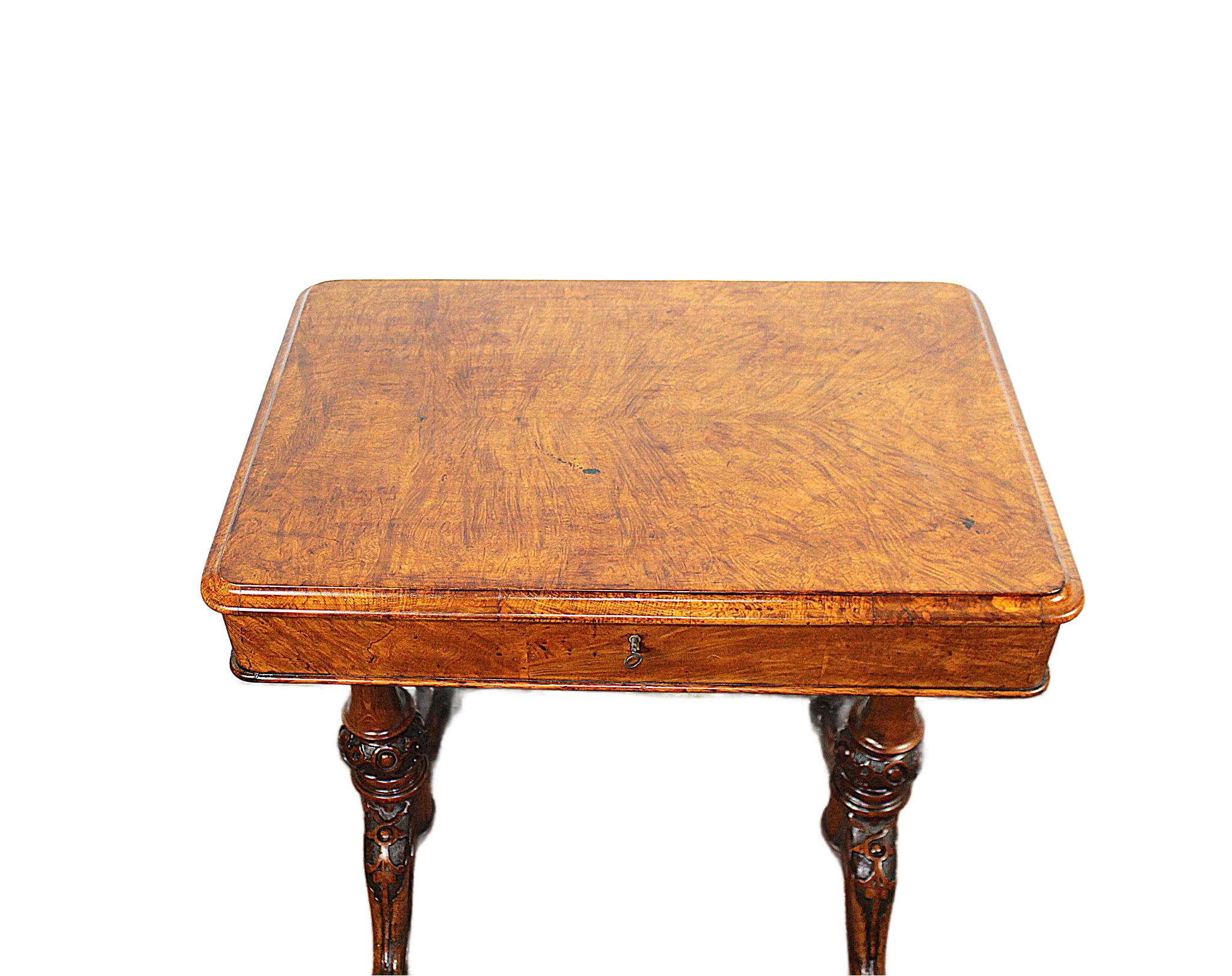 Mesa de trabajo inglesa victoriana de roble Pollard Inglés en venta