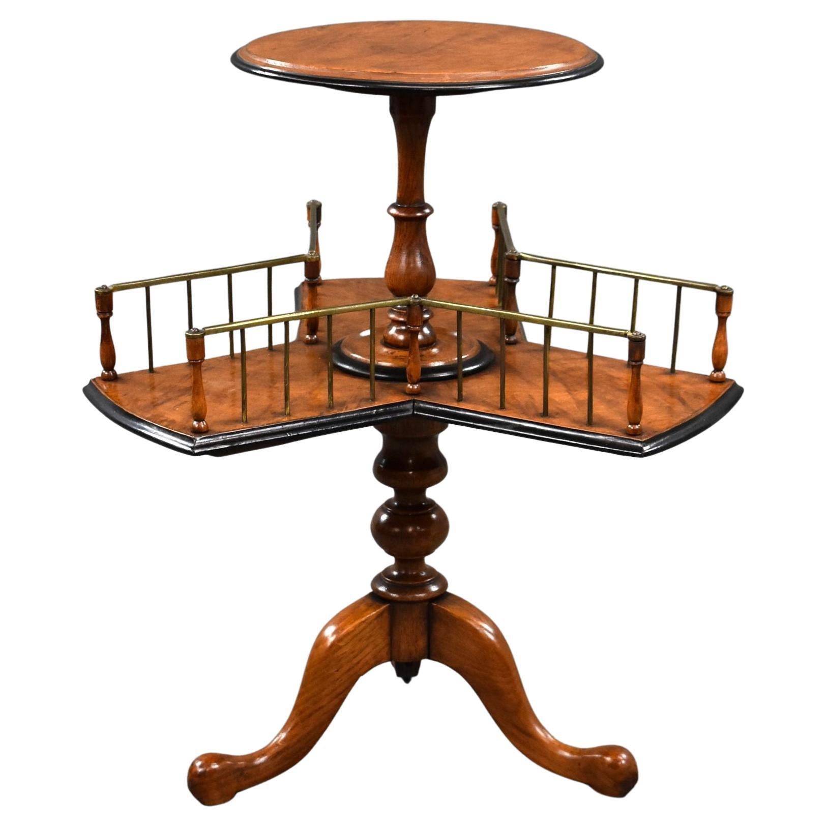 Victorian Mahogany Revolving Display Table For Sale at 1stDibs