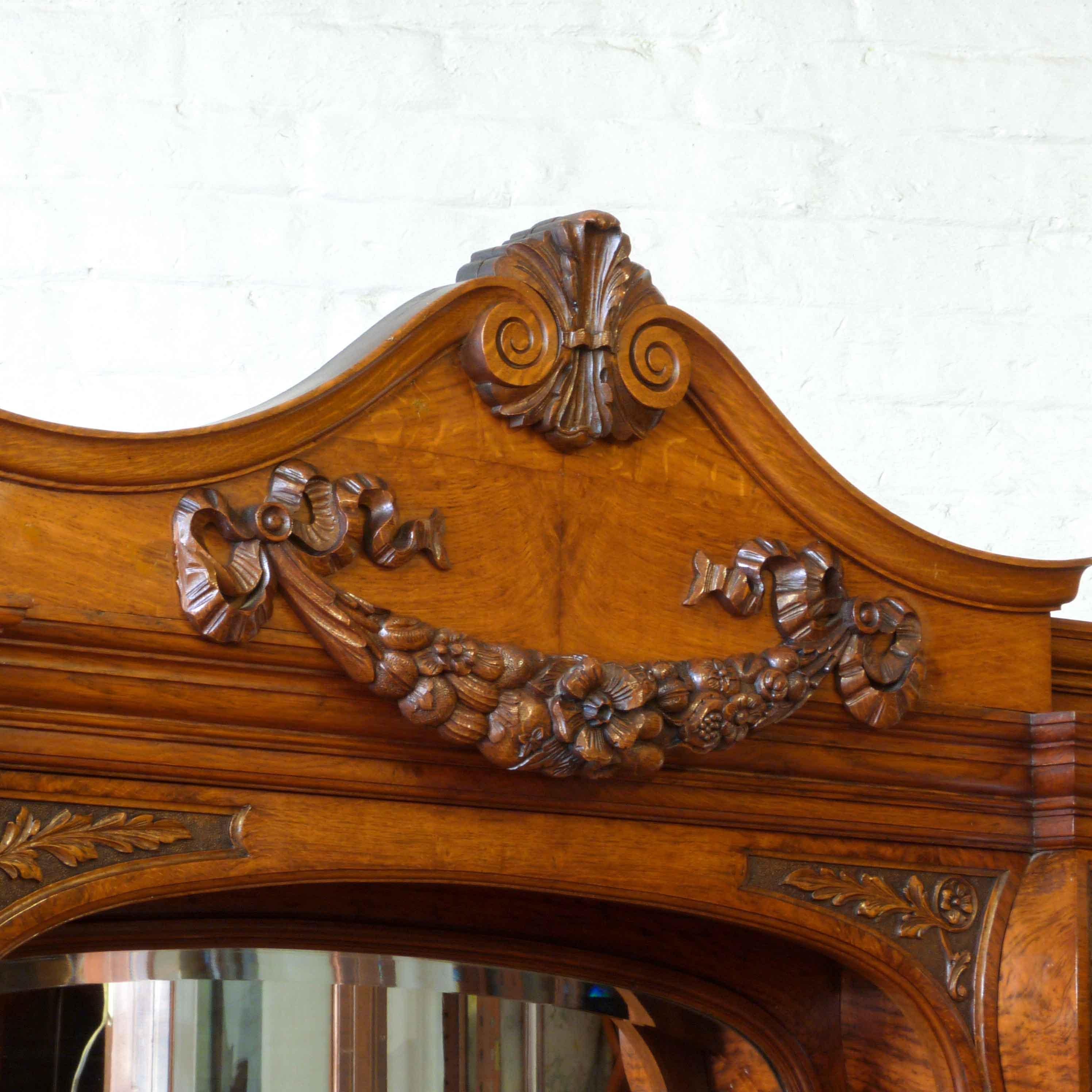 Victorian Pollard Oak Sideboard For Sale 10