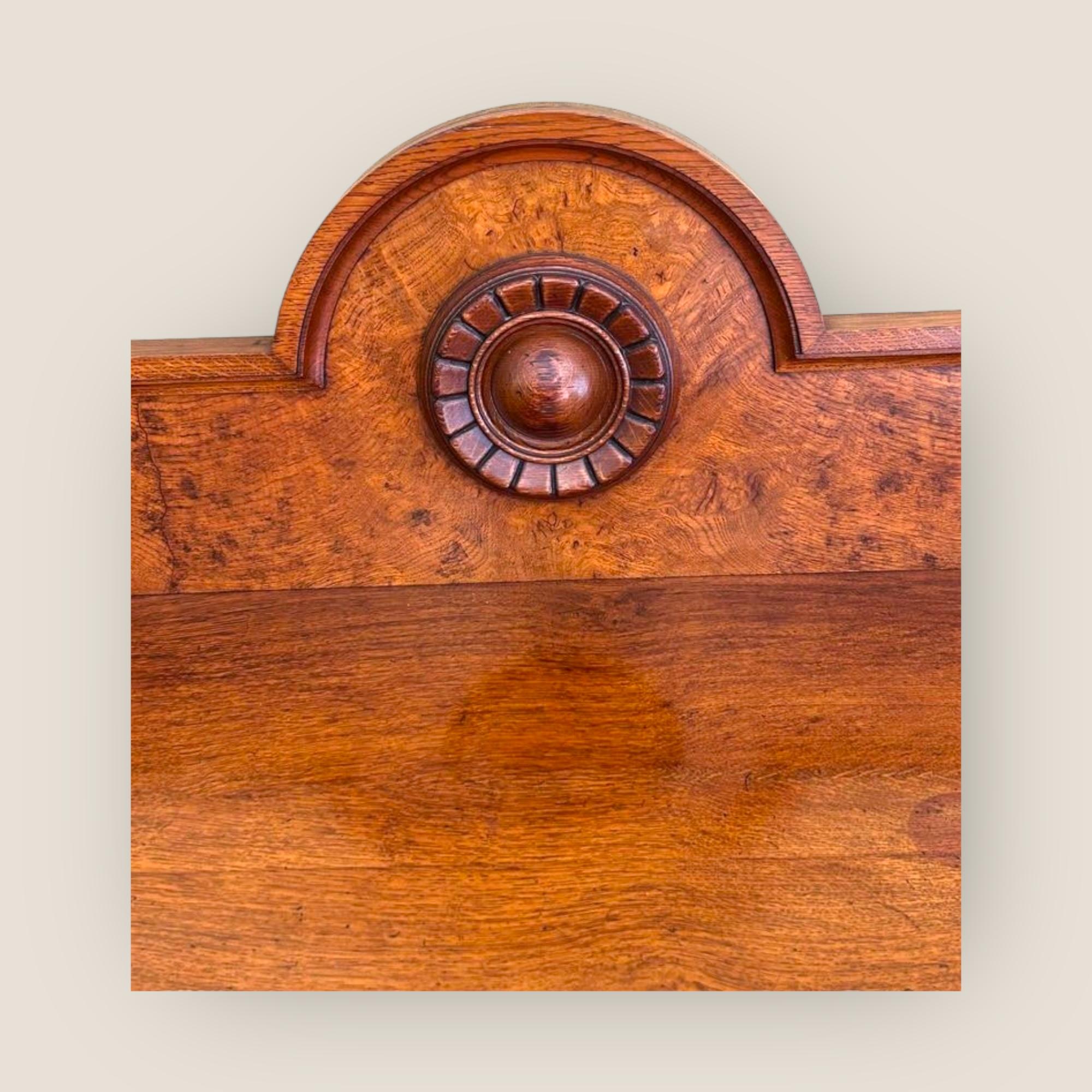 Victorian Pollard Oak Sideboard In Good Condition For Sale In King's Lynn, GB