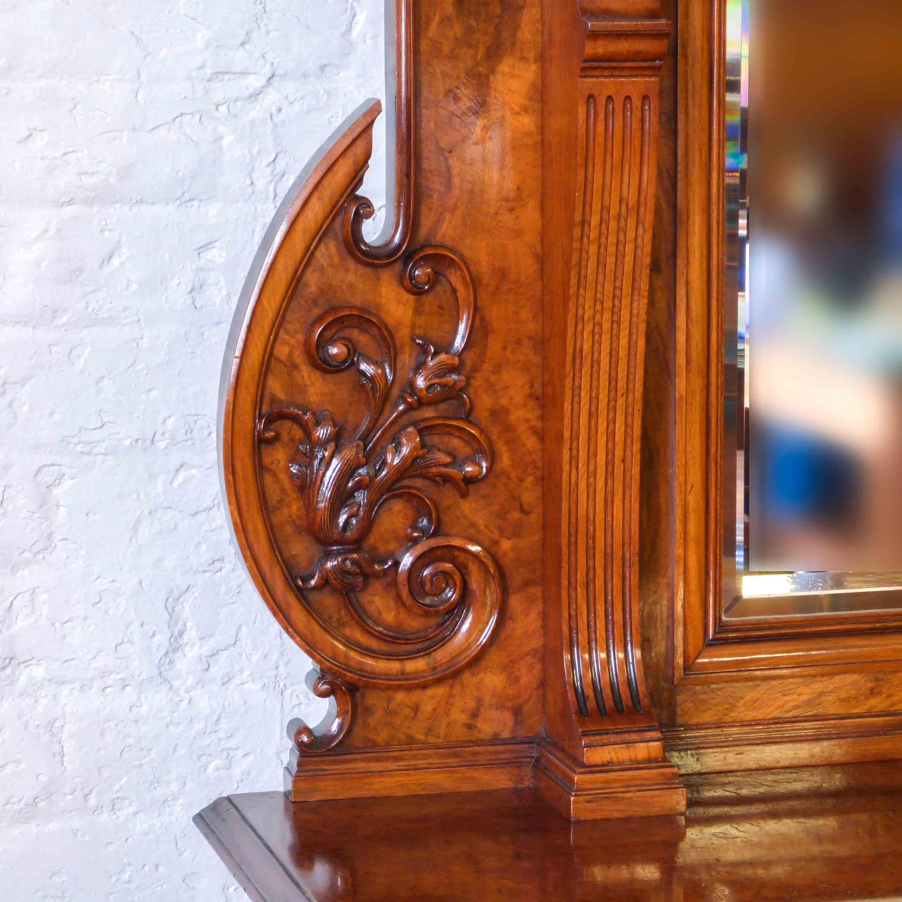 Victorian Pollard Oak Sideboard 3