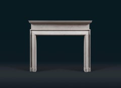 Victorian Portland Stone Bolection Fireplace Surround