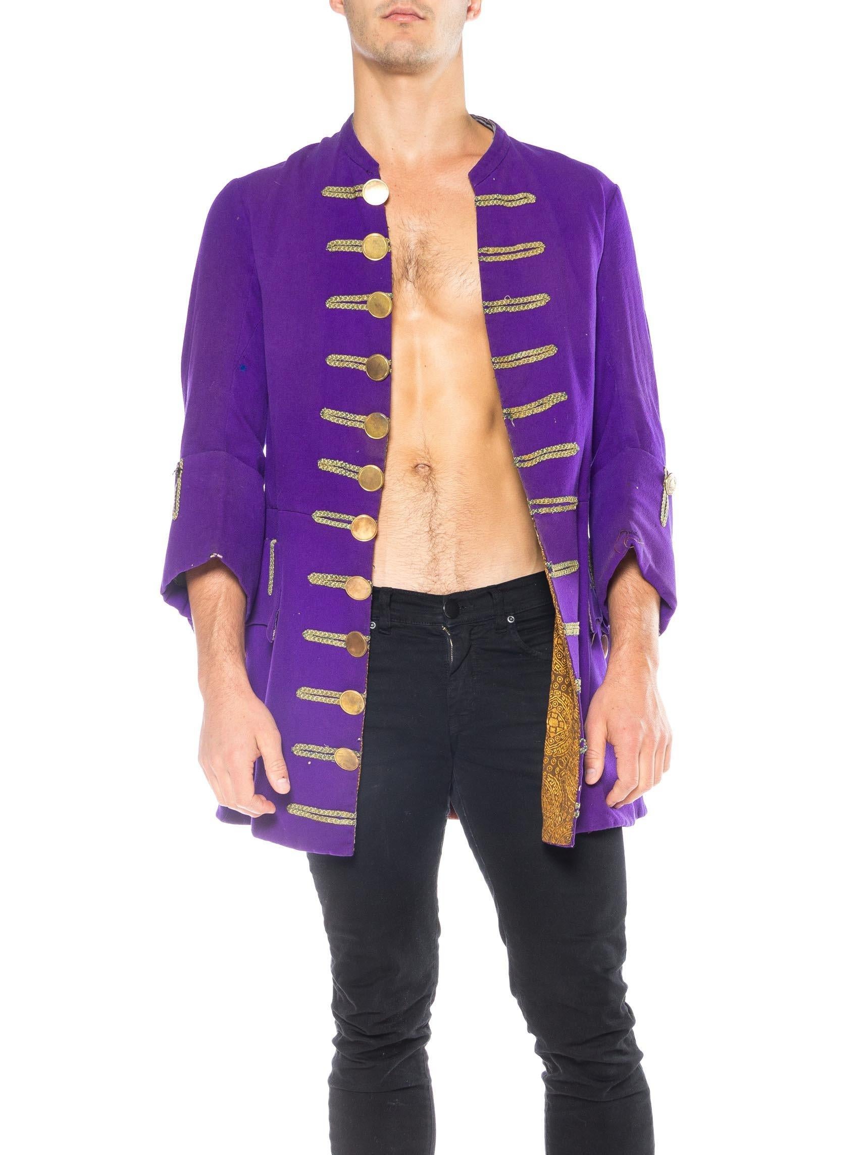 purple victorian coat